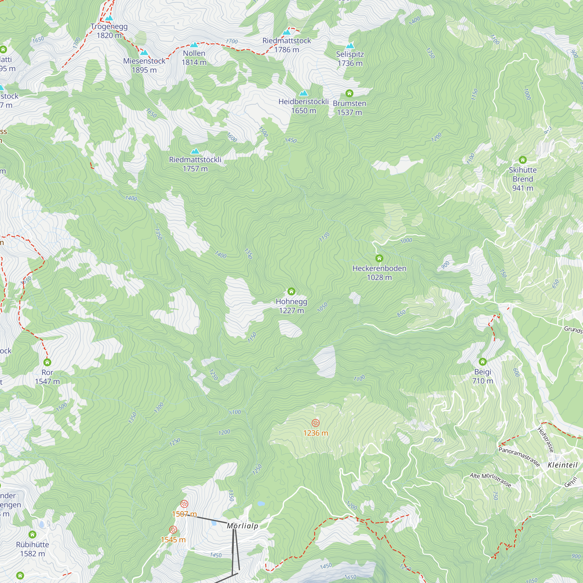 Hohnegg map