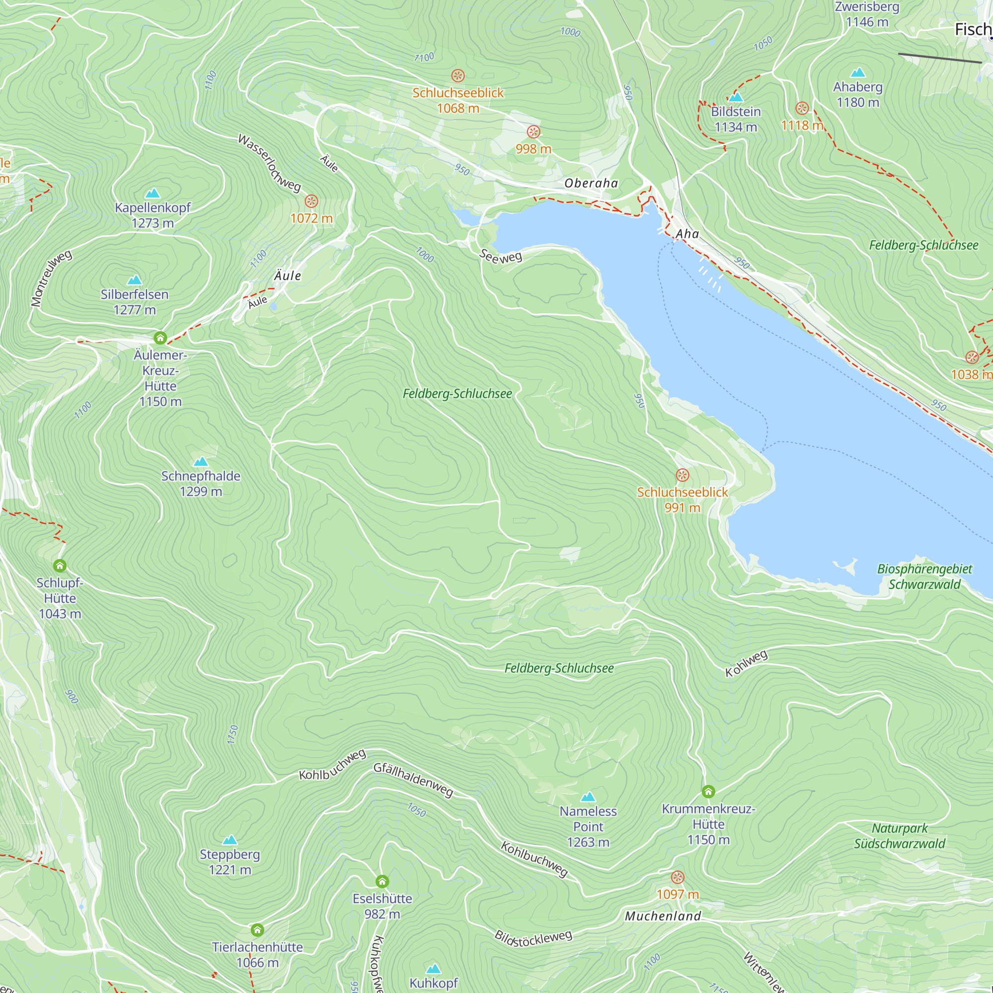 Lachenhütte map