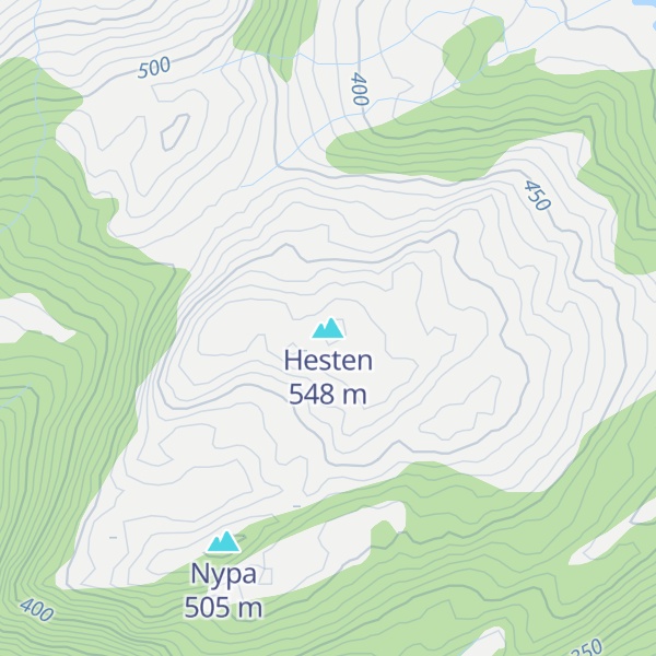 Map of Hesten