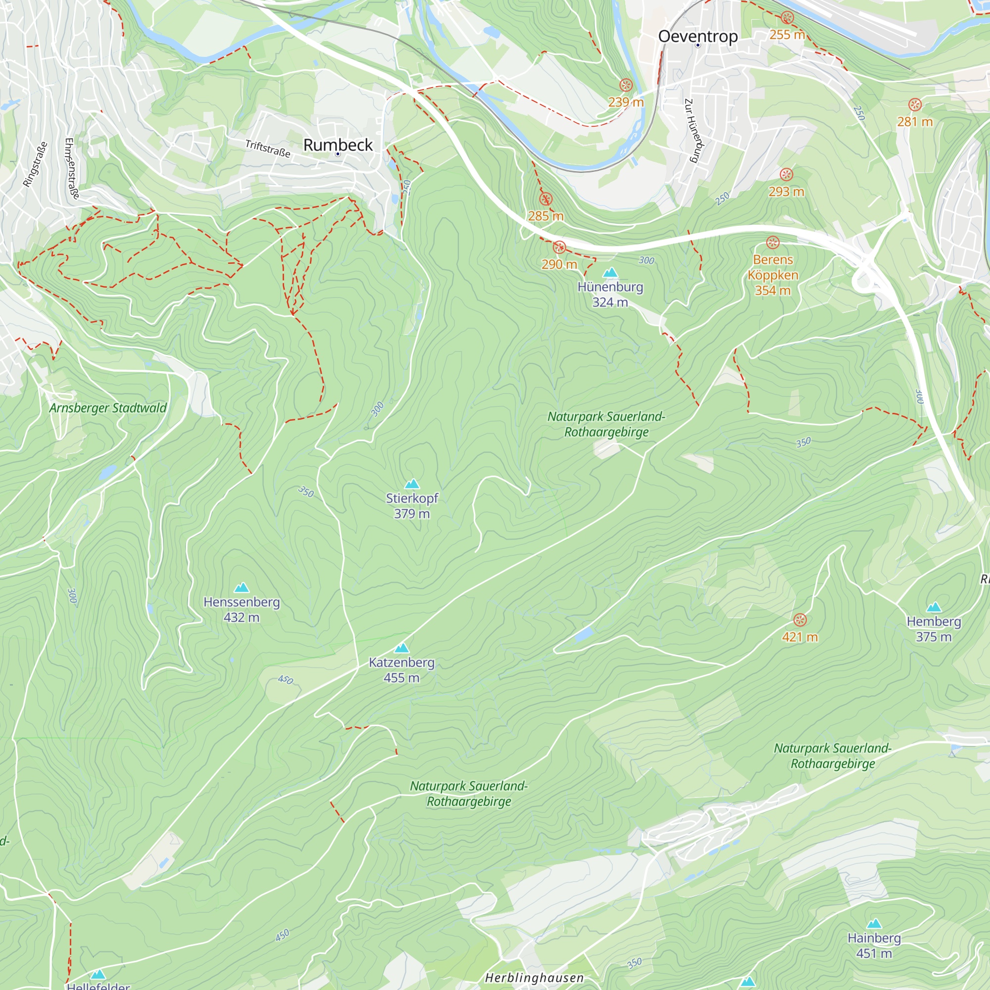 Glashütte map