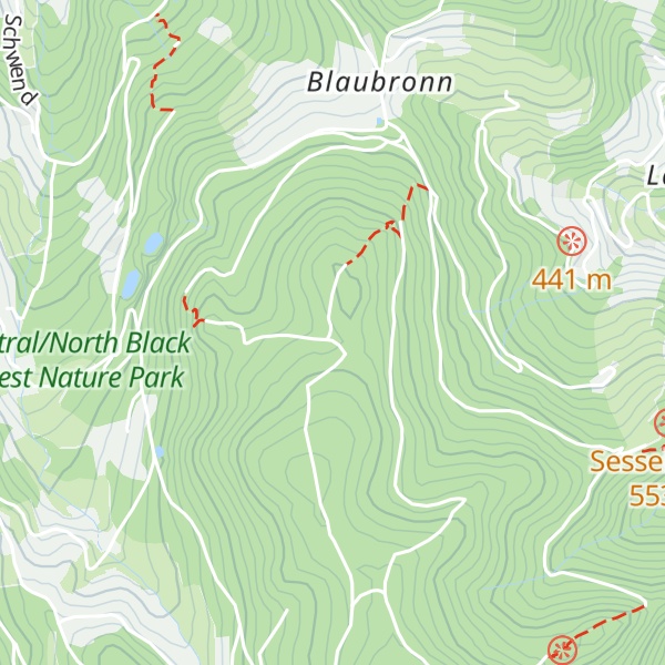 Map of Hexenhütte Hexentanzplatz