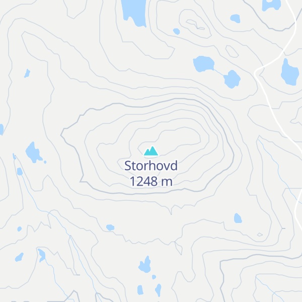 Map of Storhovd