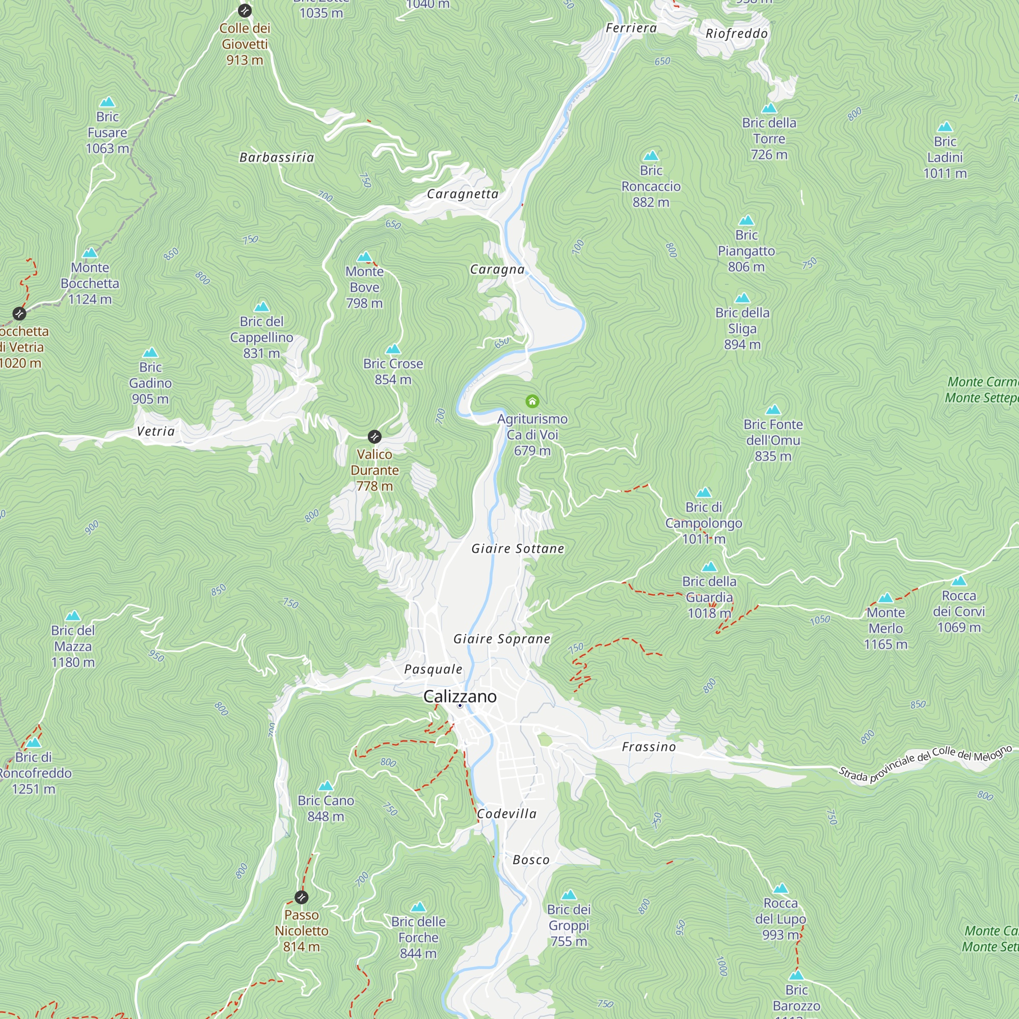 Agriturismo Tribù del Sole map