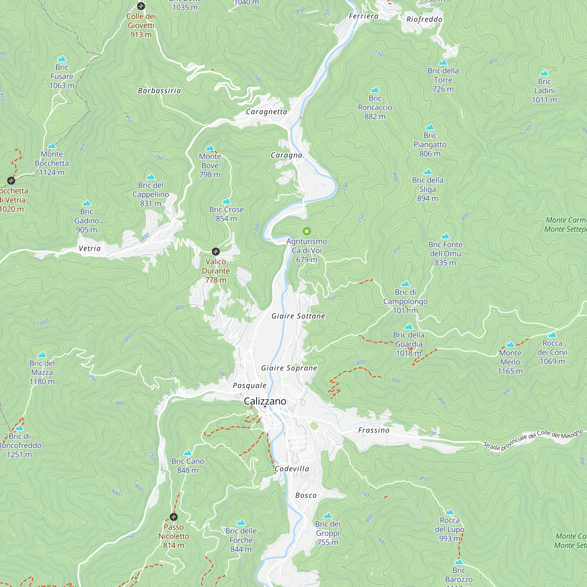 Agriturismo Tribù del Sole map