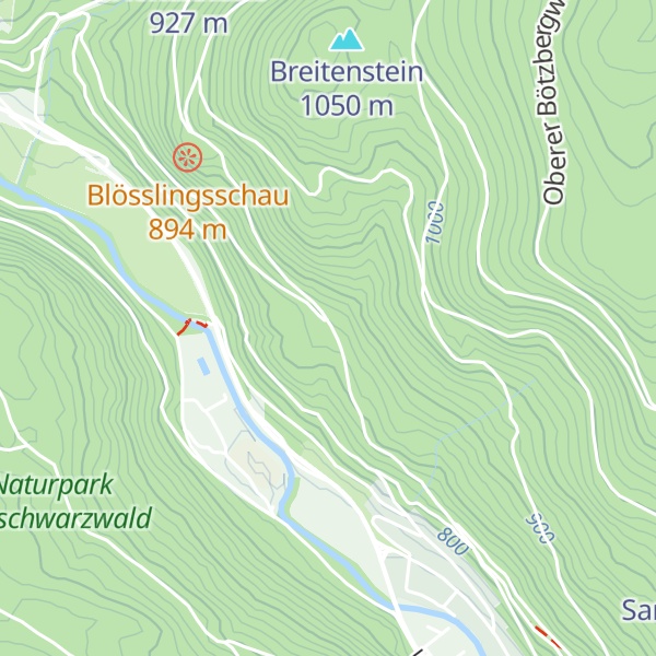 Map of Robert-Zeiher Hütte