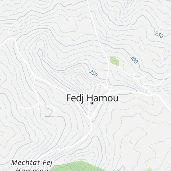 Map of Djebel Nador