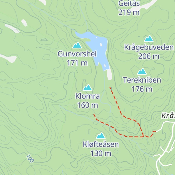 Map of Klomra