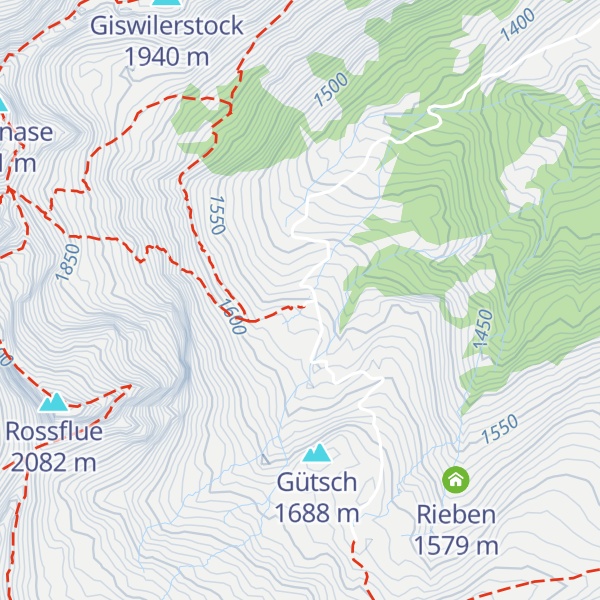 Map of Alpkäserei und Beizli Fluonalp