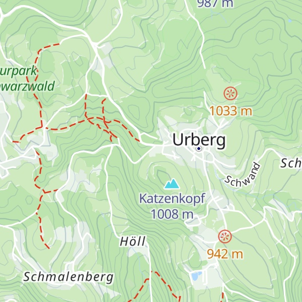 Map of Luisenhütte