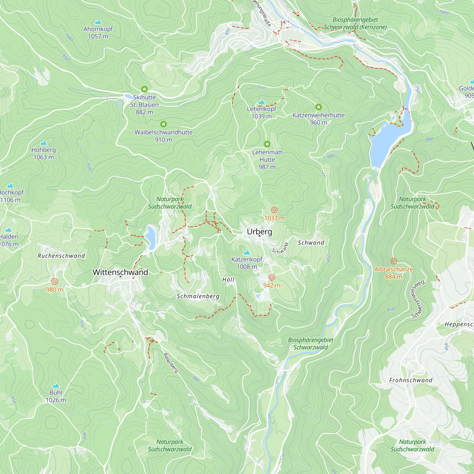 Luisenhütte map