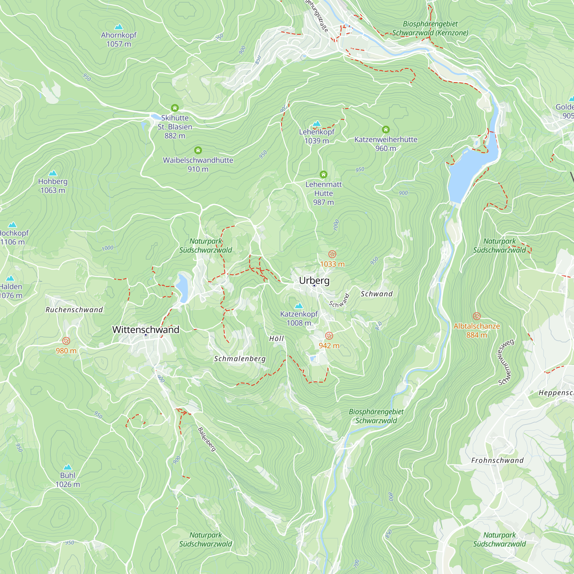 Luisenhütte map