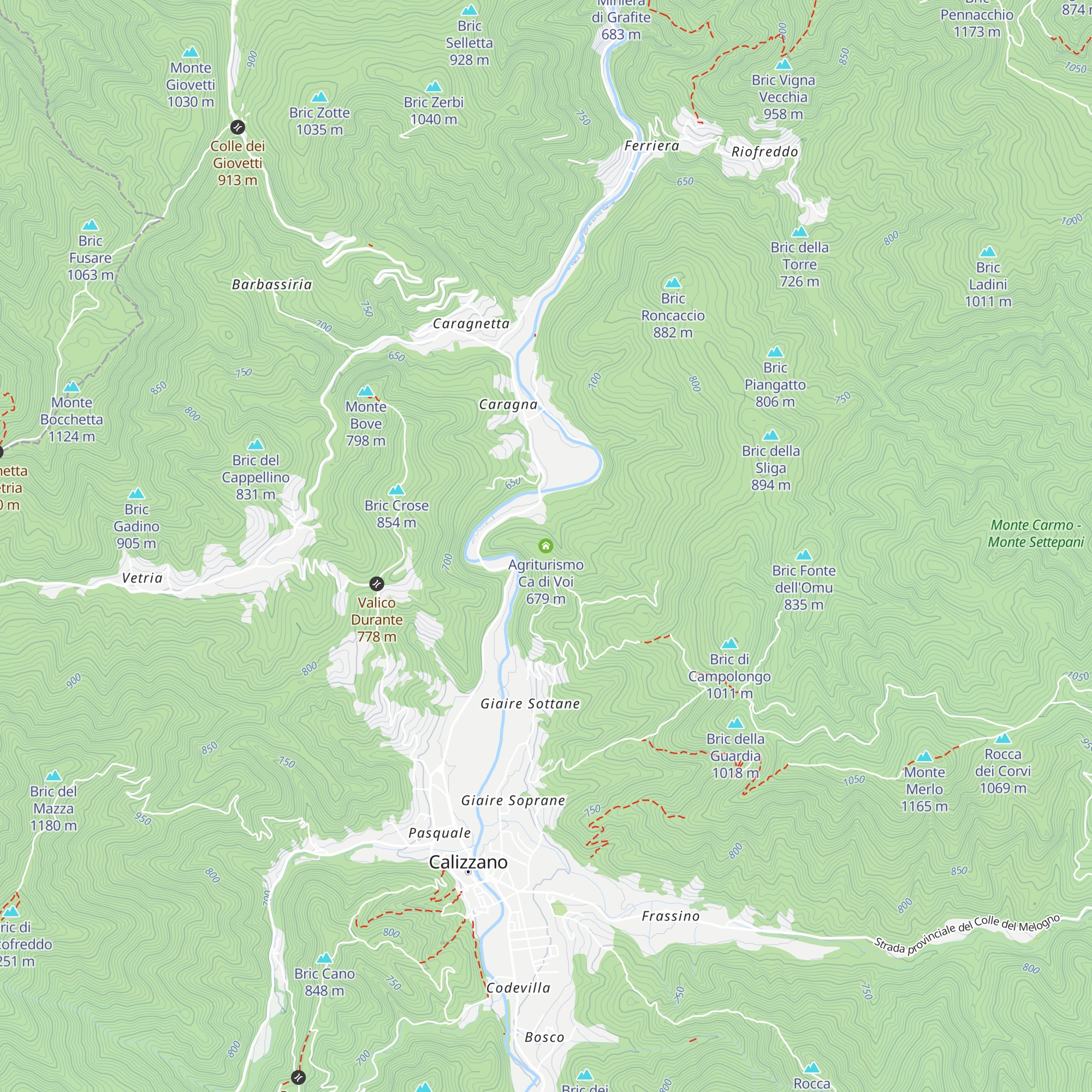 Agriturismo Ca di Voi map