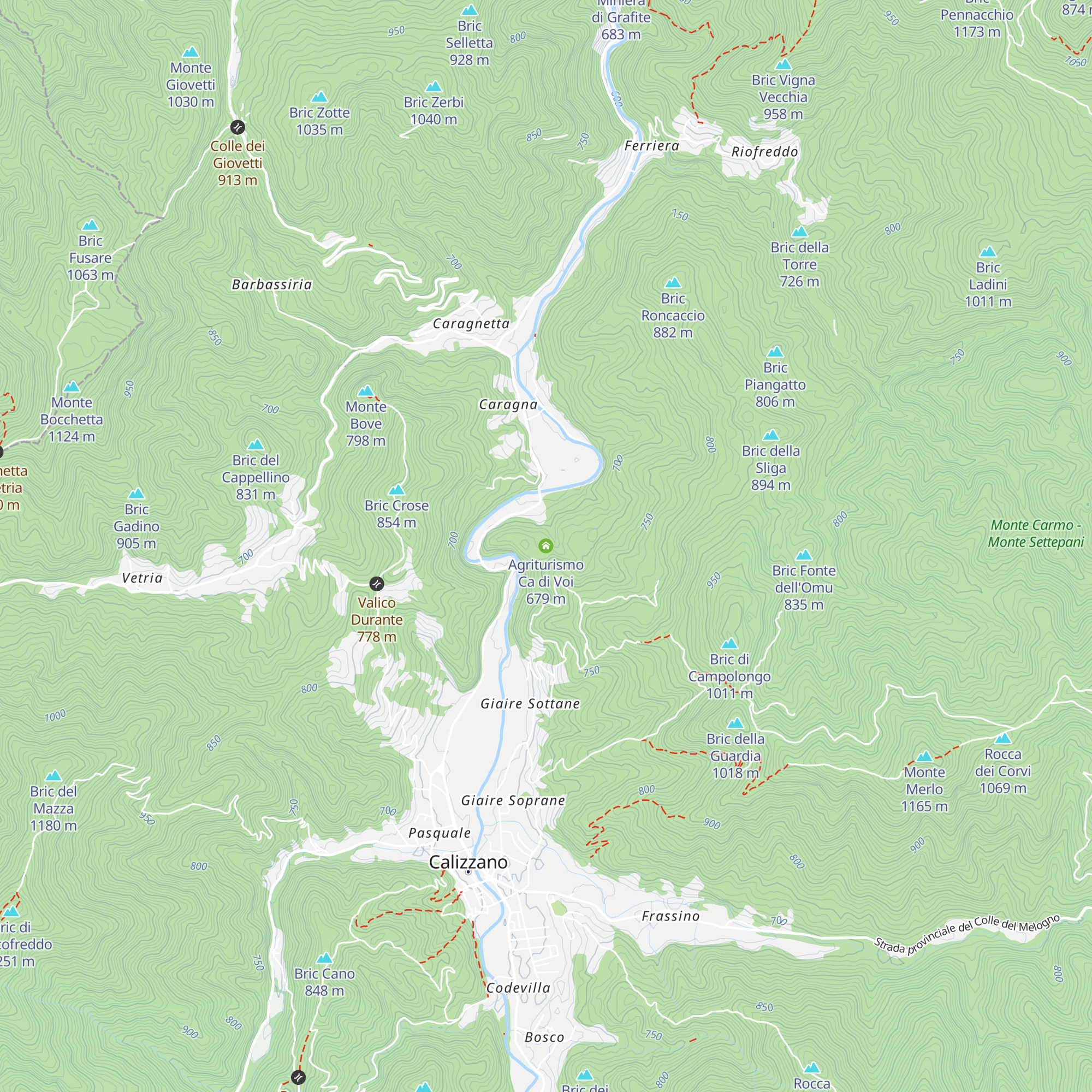 Agriturismo Ca di Voi map