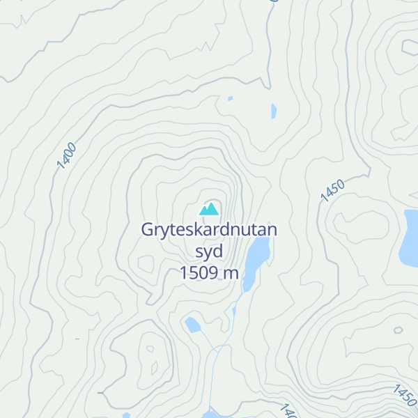 Map of Gryteskardnutan syd