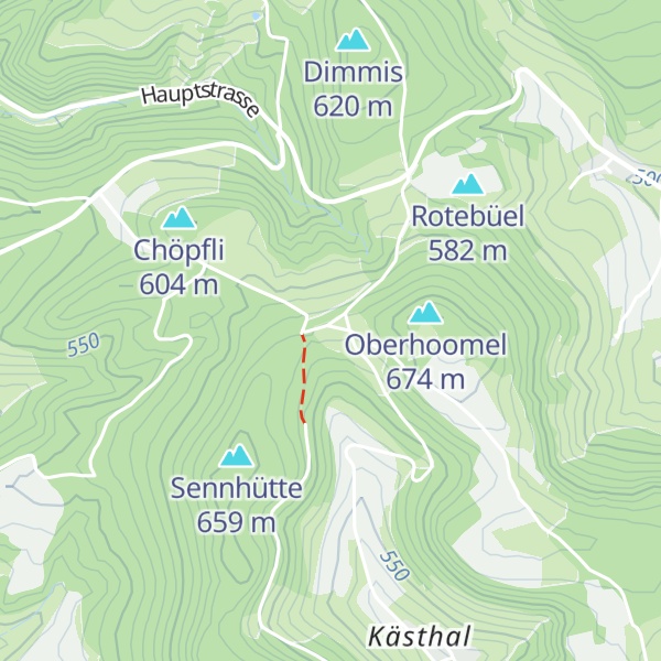 Map of Sennhütte (Besenbeiz)