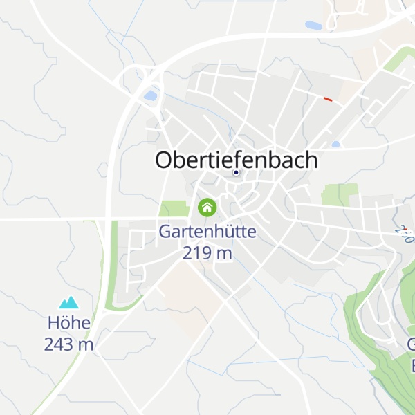 Map of Gartenhütte