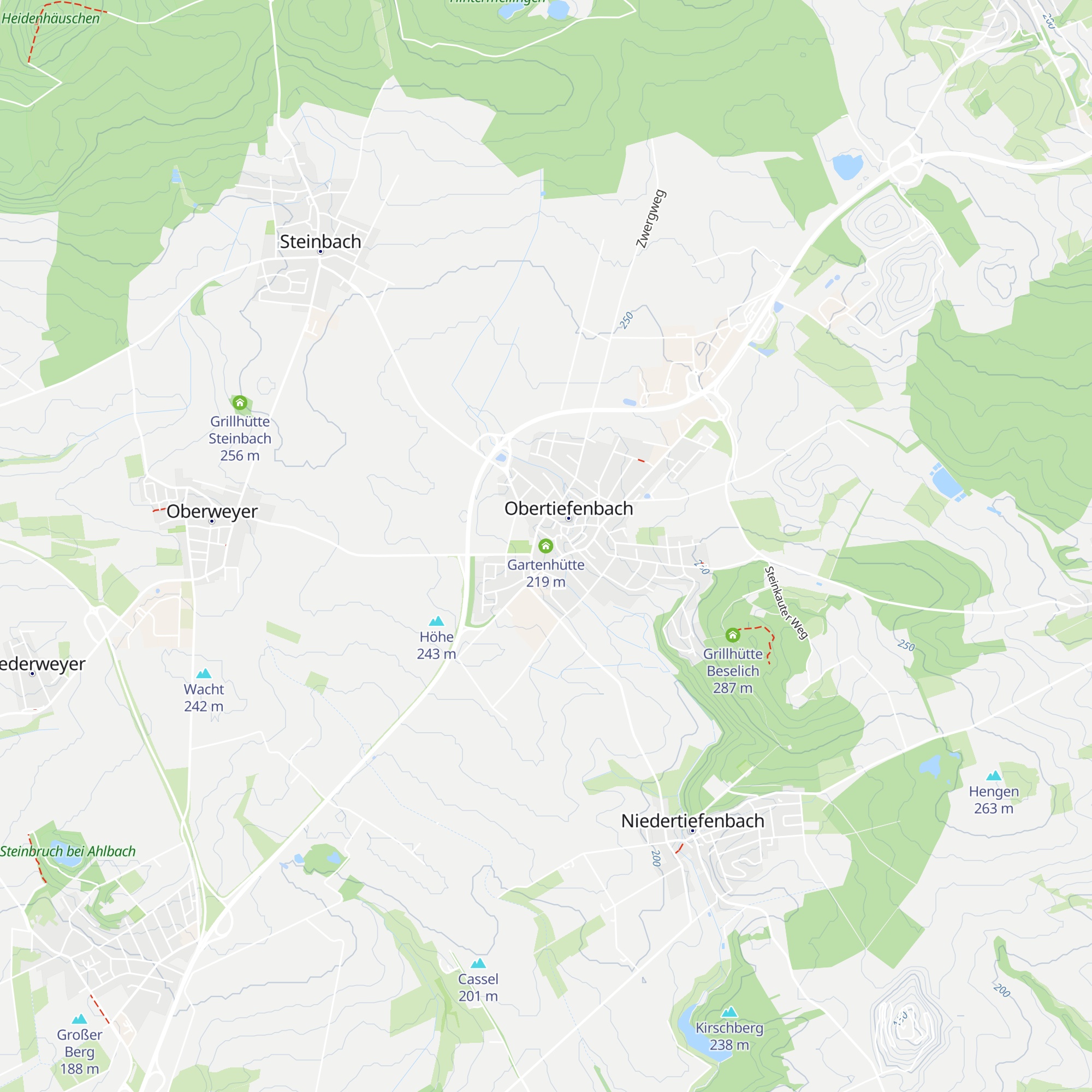 Gartenhütte map