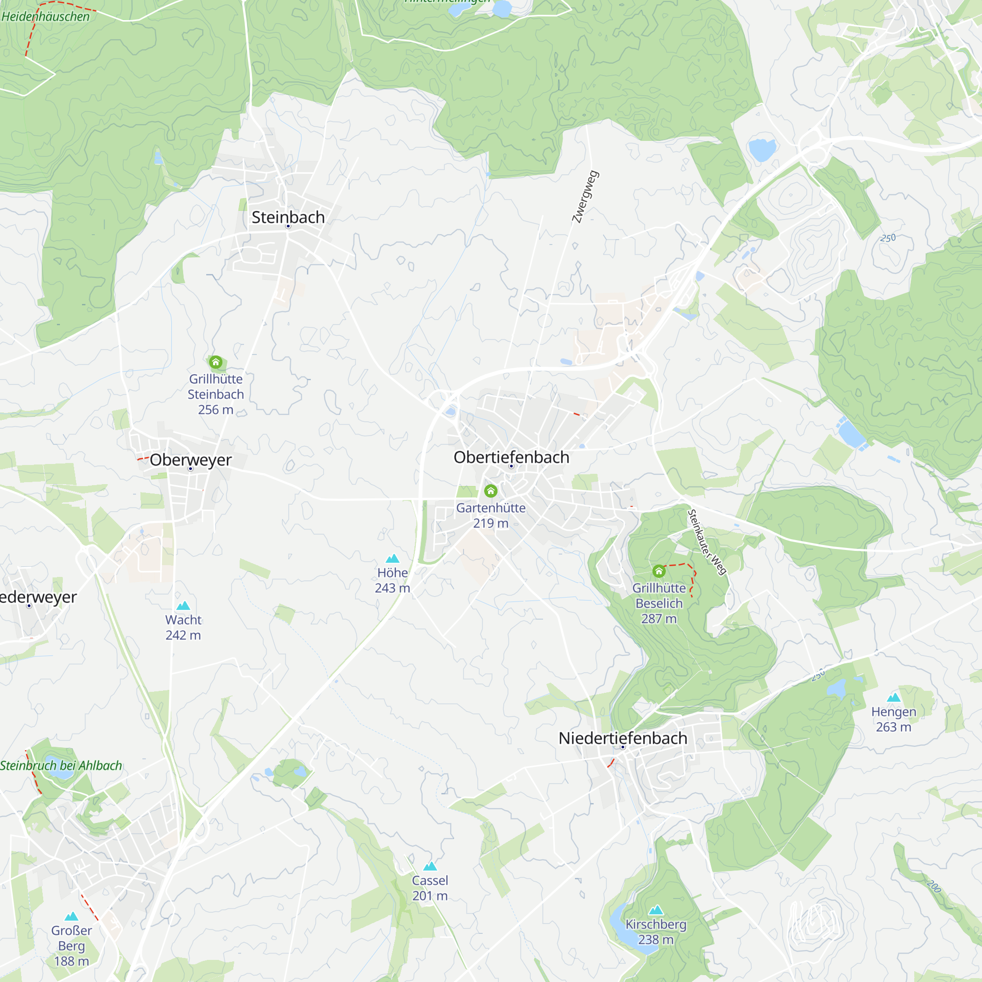 Gartenhütte map