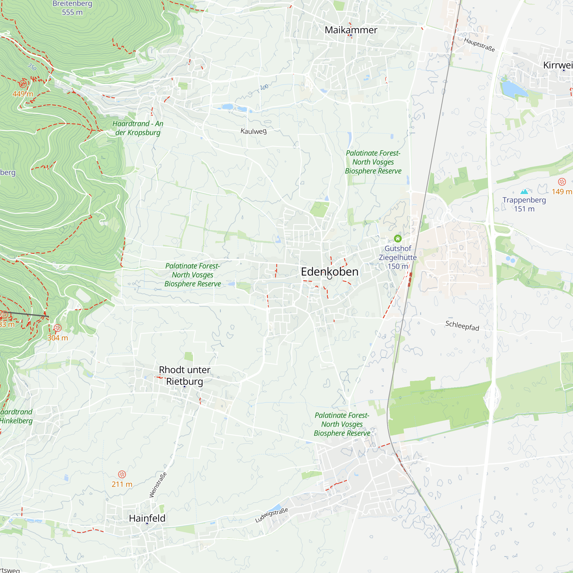 Touristeninformation Südliche Weinstraße / VG Edenkoben map