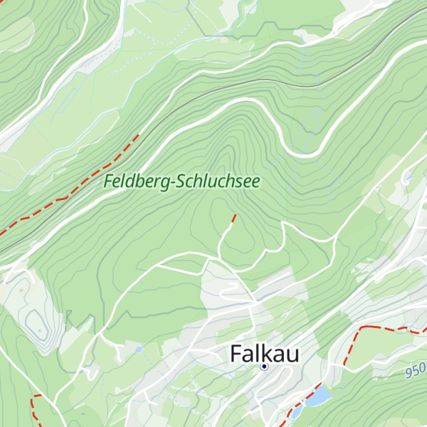 Map of Schuppenhörnle