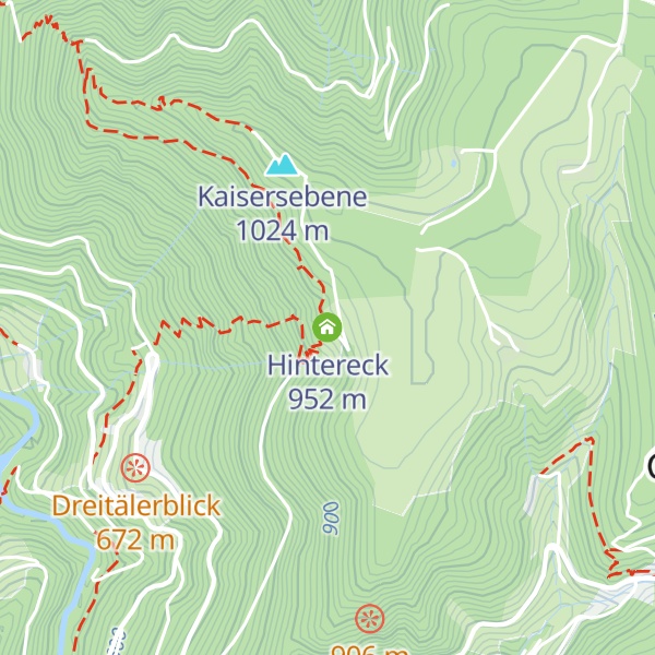 Map of Hintereck