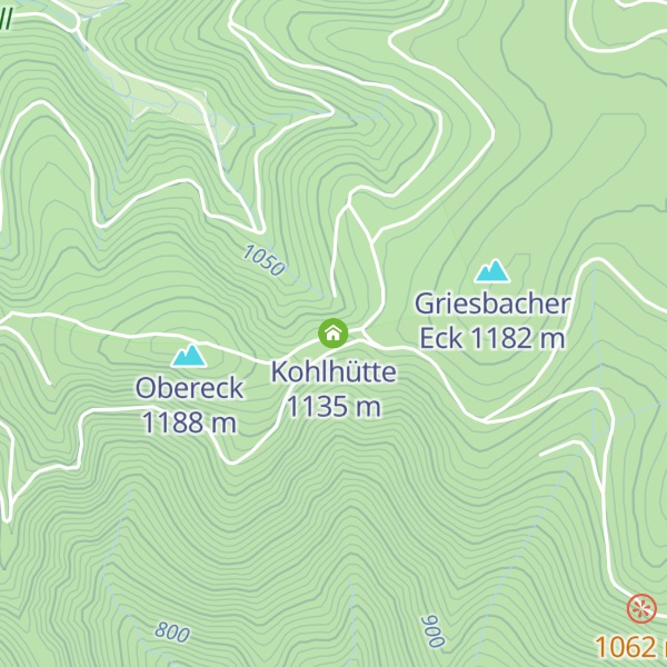 Map of Kohlhütte