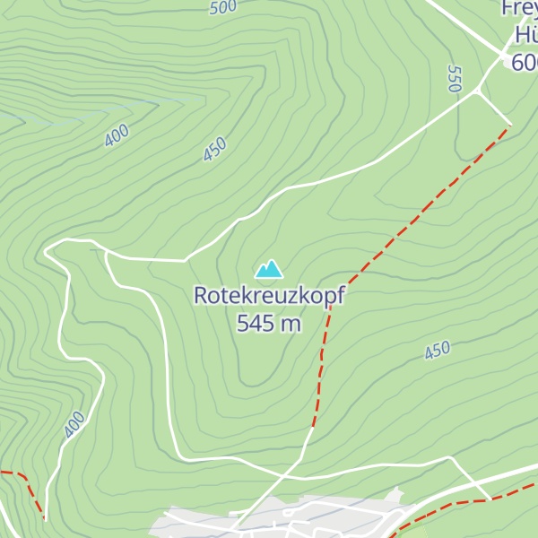 Map of Rotekreuzkopf