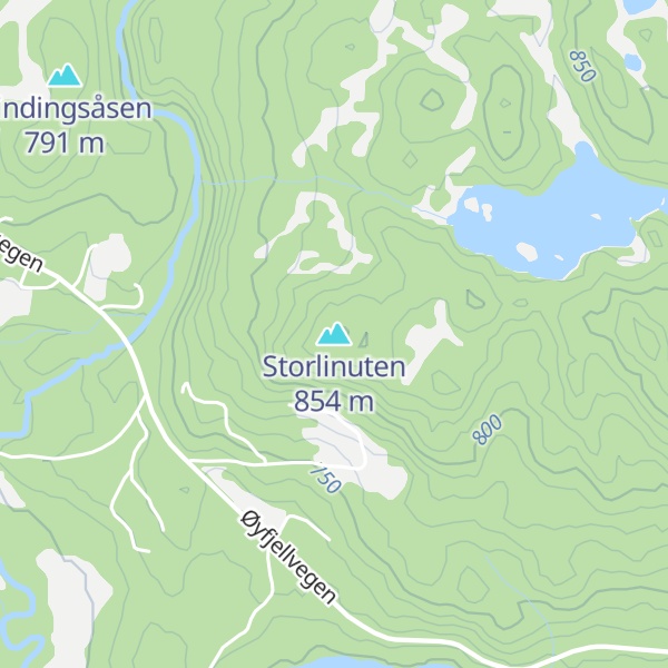 Map of Storlinuten