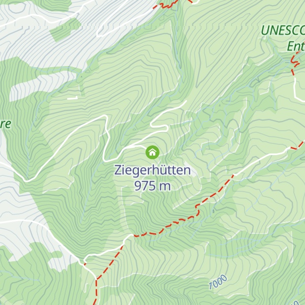 Map of Ziegerhütten