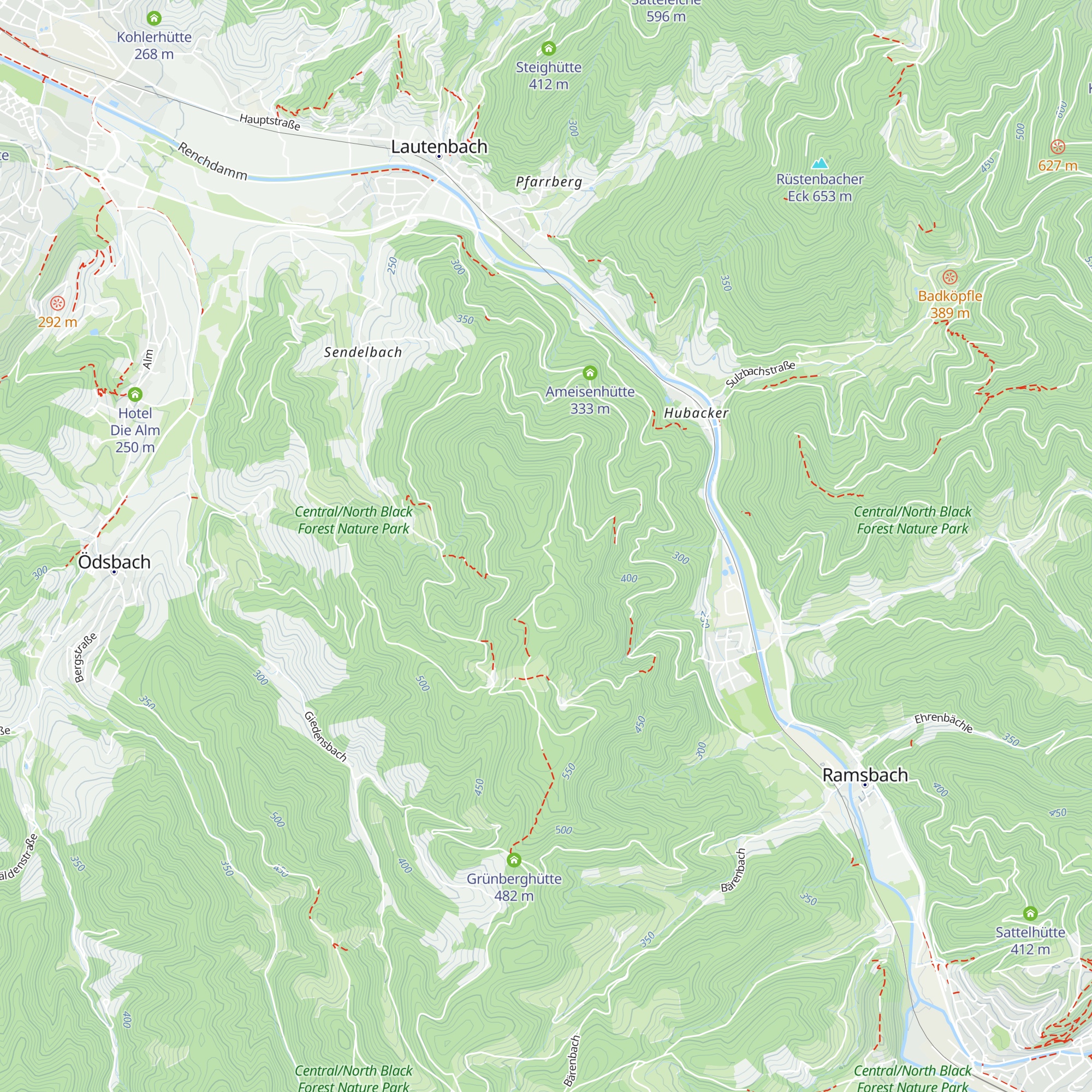 Schärtenkopf-Hütte map