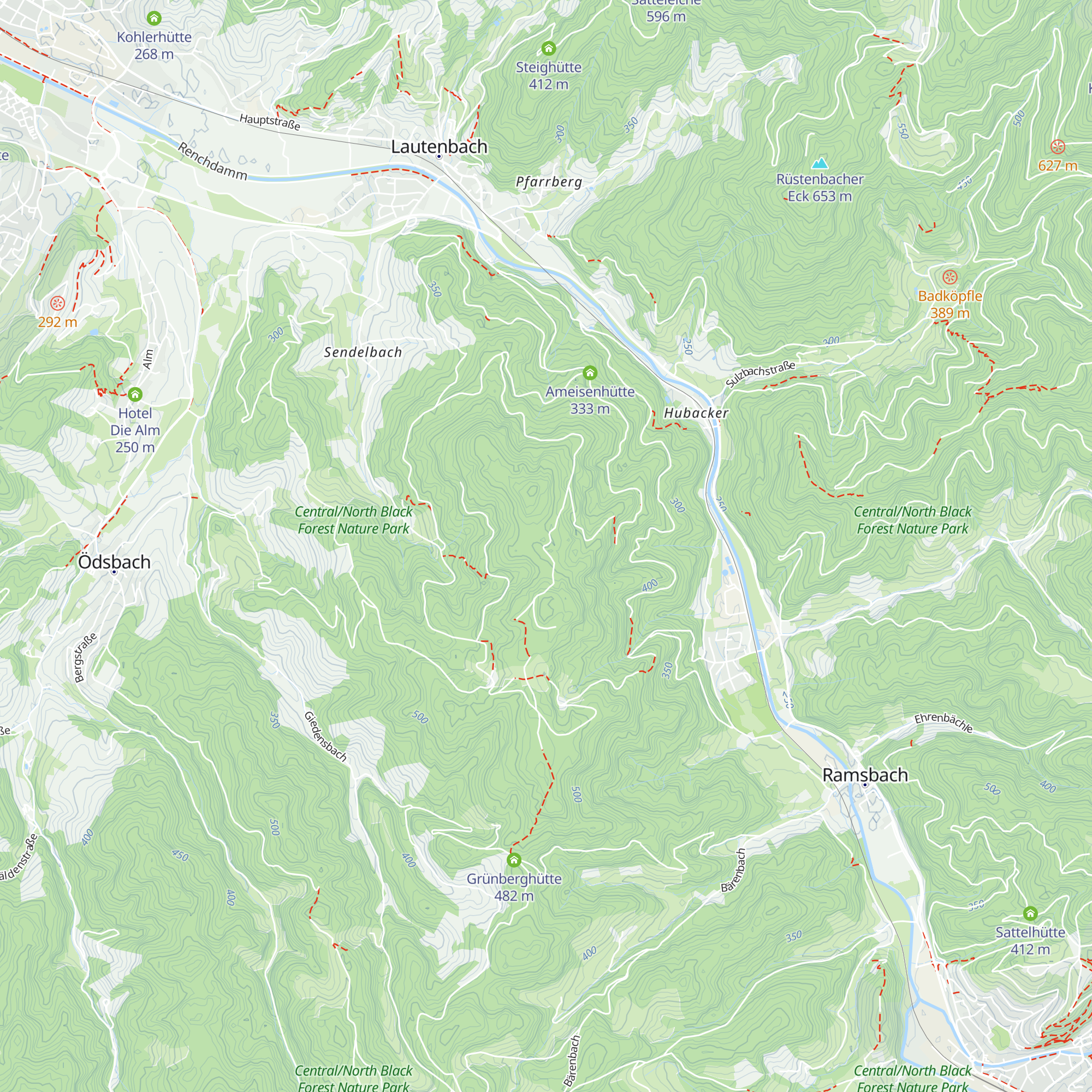 Schärtenkopf-Hütte map
