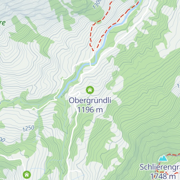 Map of Obergründli
