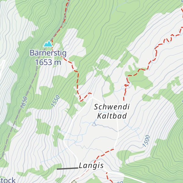 Map of Andresenhütte