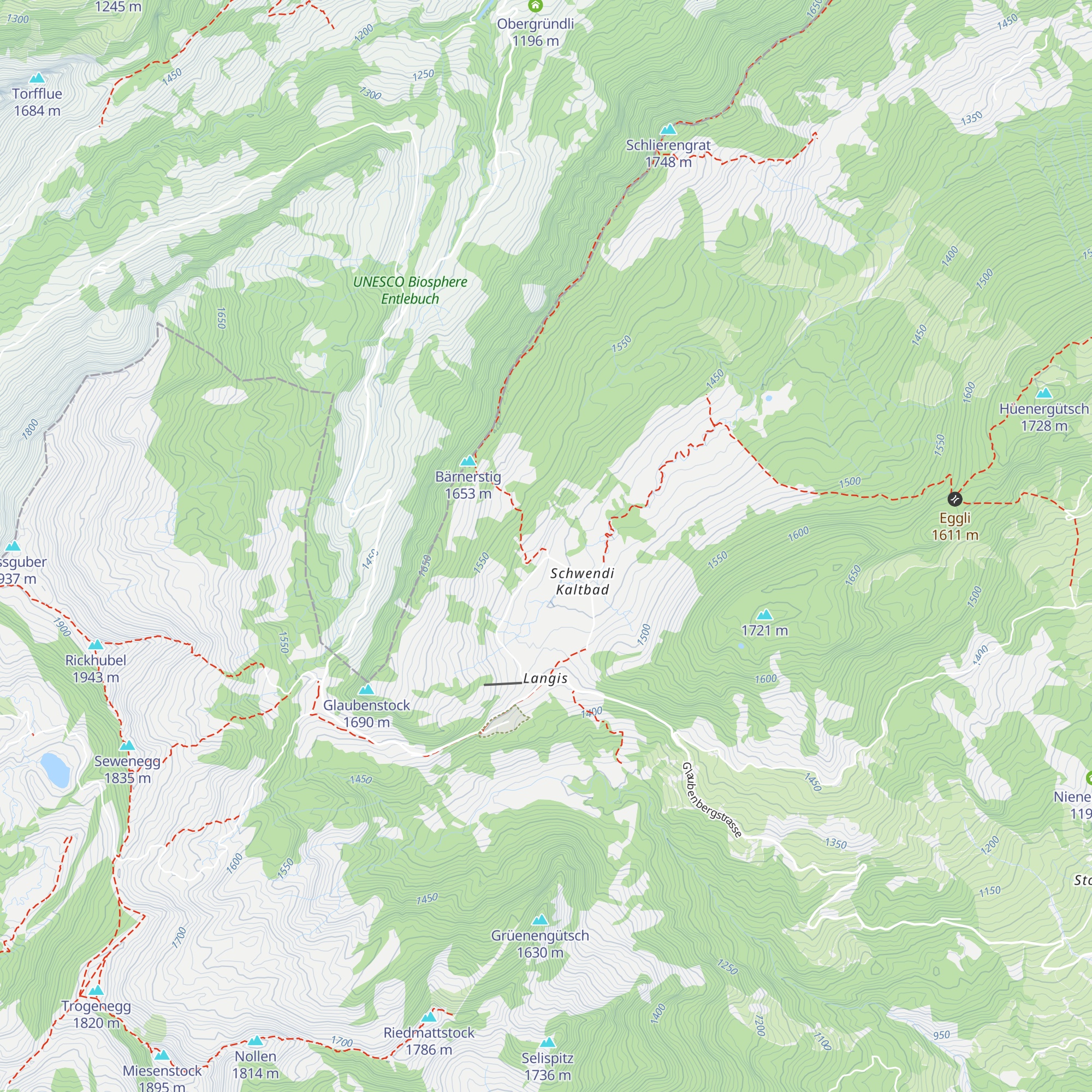 Andresenhütte map