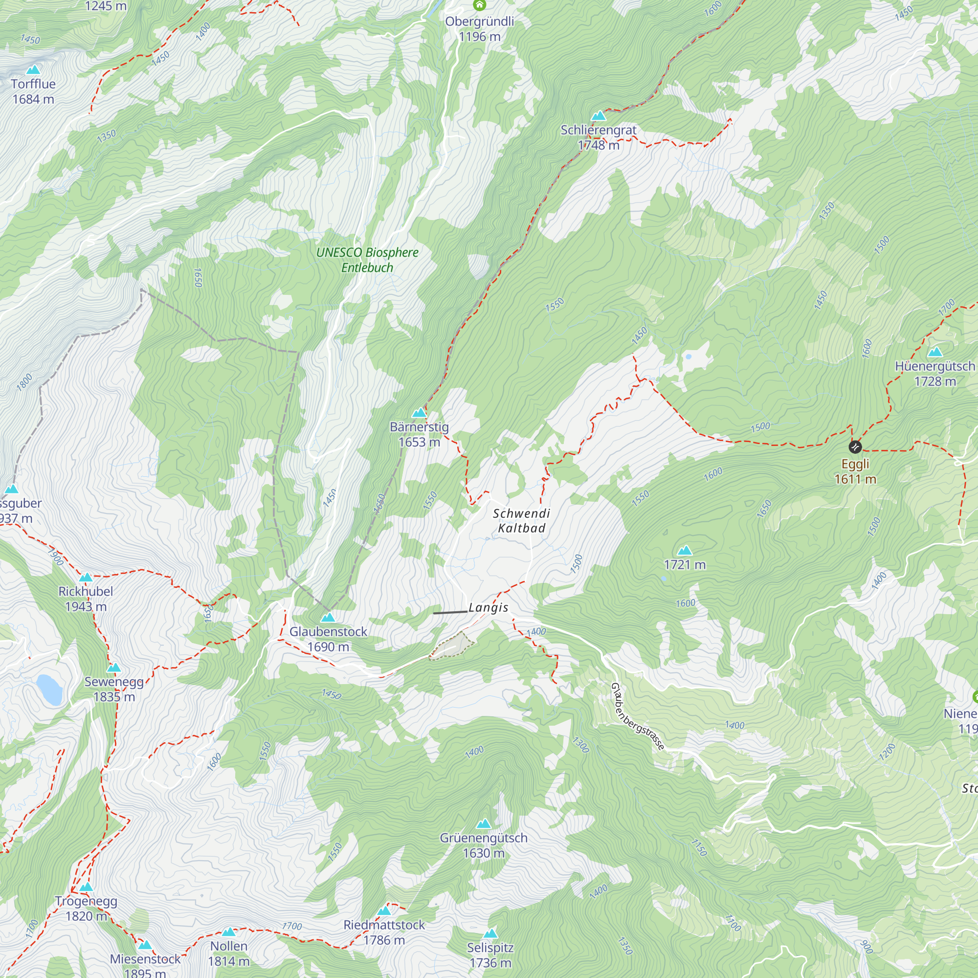 Andresenhütte map