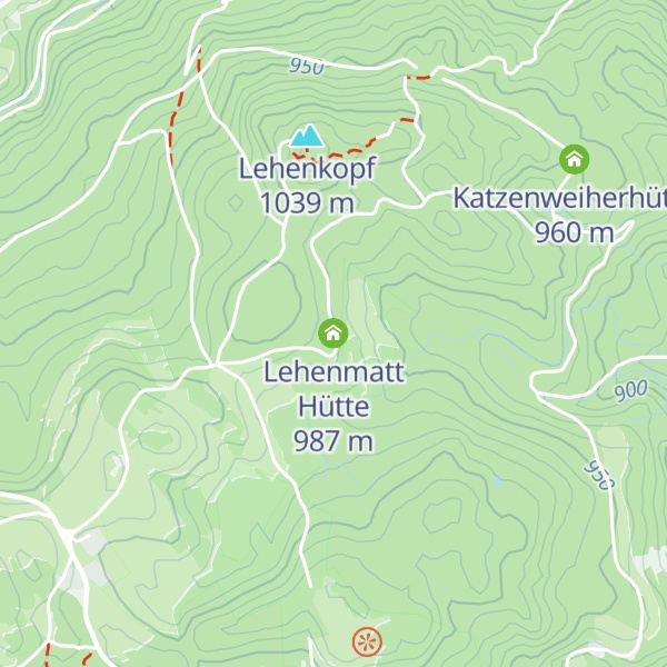 Map of Lehenmatt Hütte