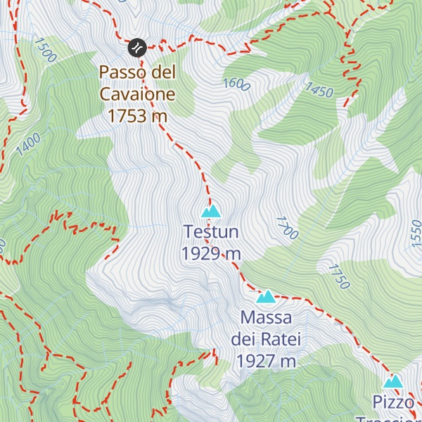Map of Testun