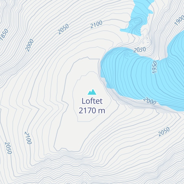 Map of Loftet