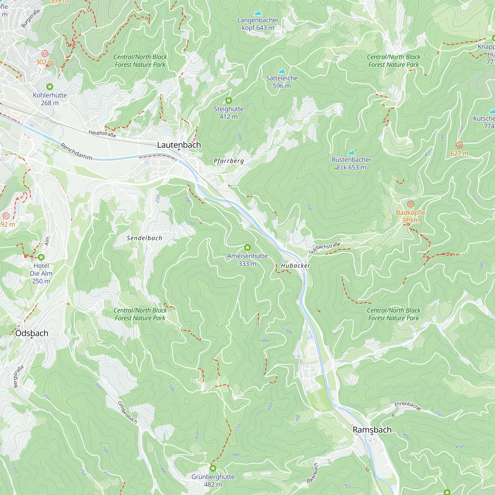 Ameisenhütte map