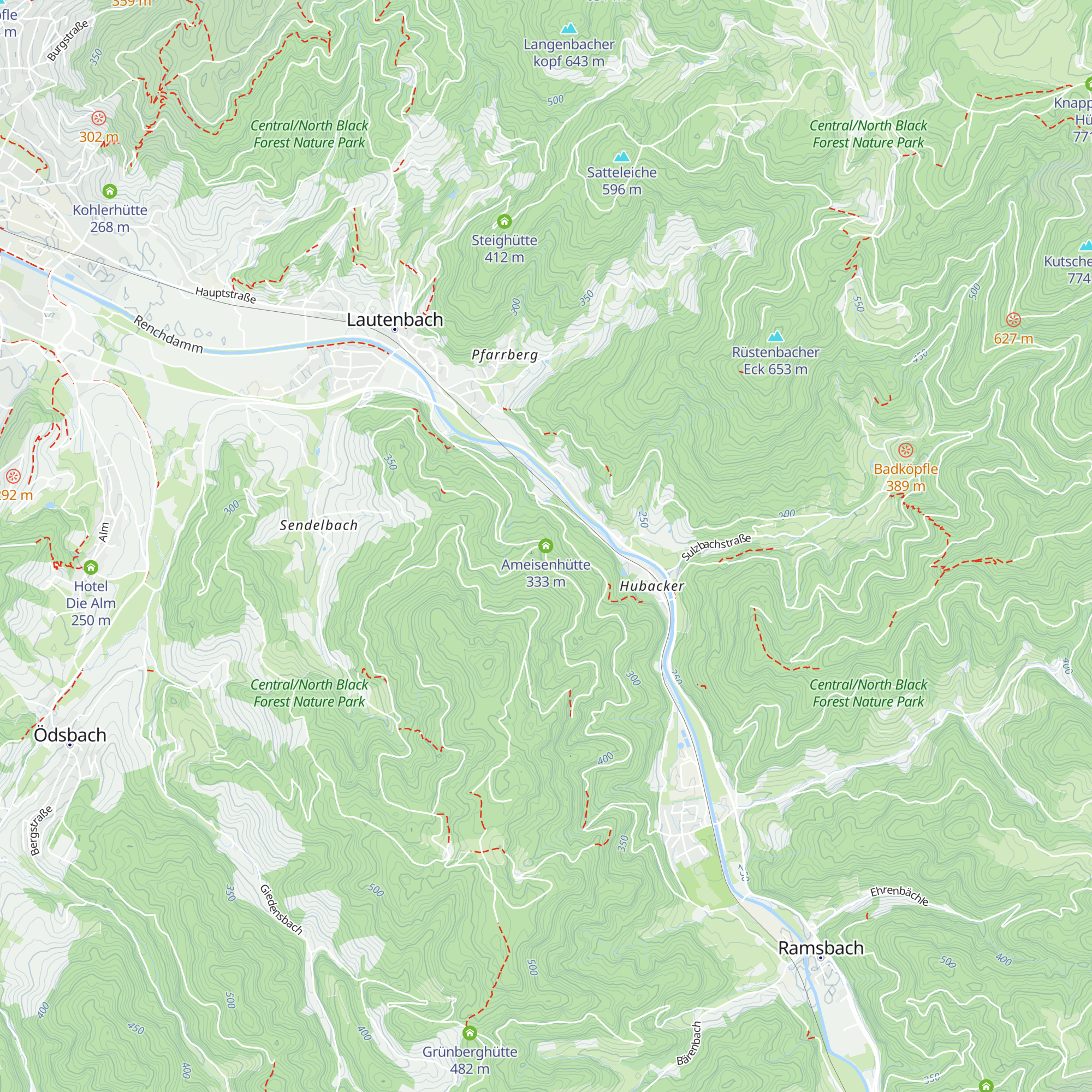 Ameisenhütte map