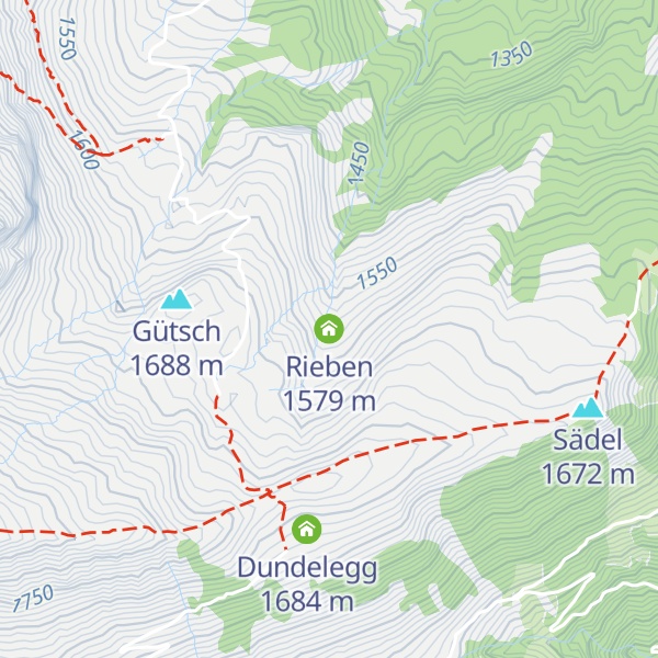 Map of Rieben