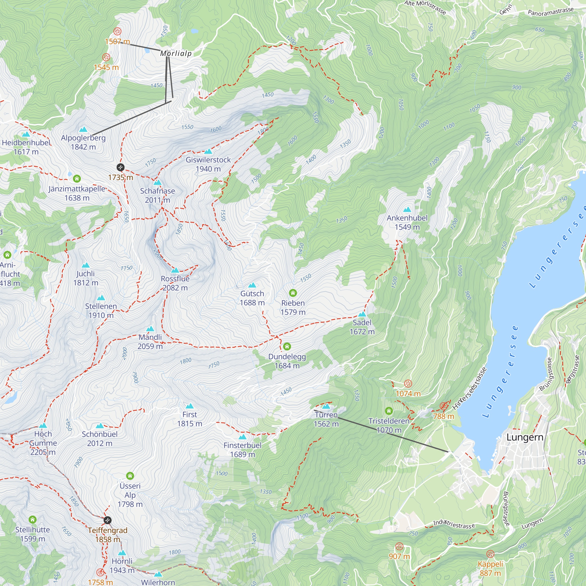 Rieben map