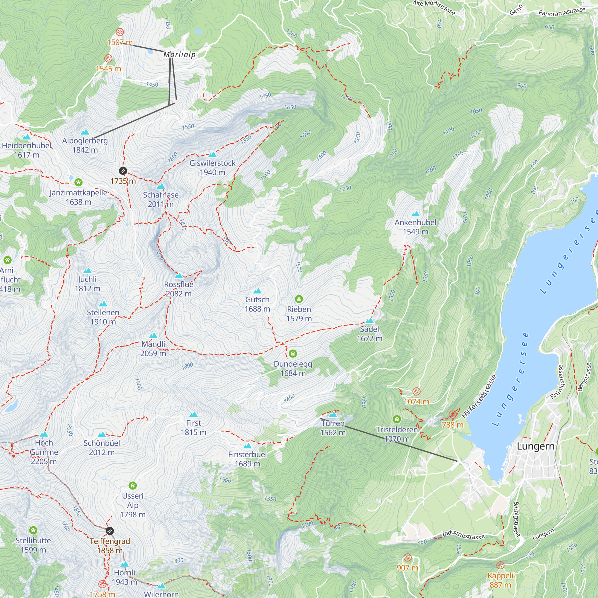 Rieben map