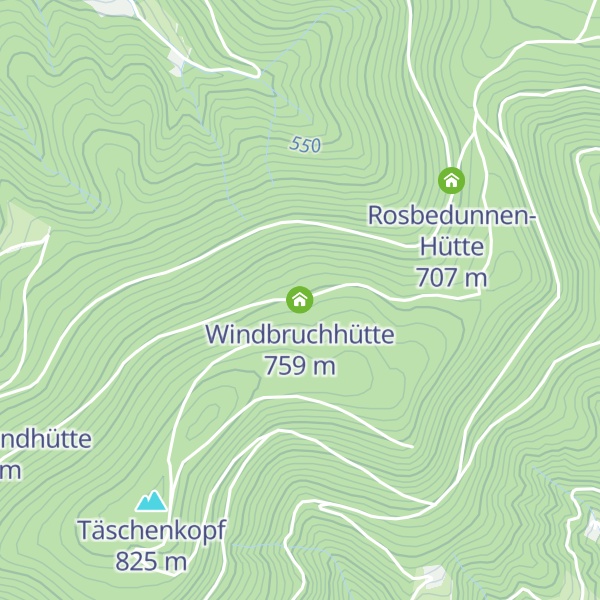 Map of Windbruchhütte