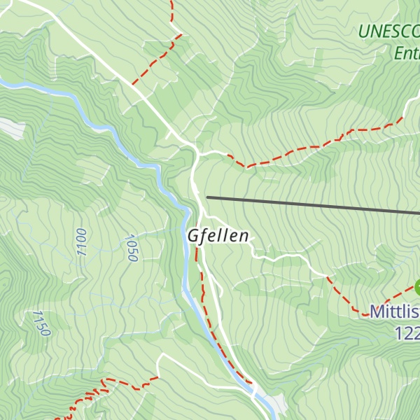Map of Bergrestaurant Gfellen