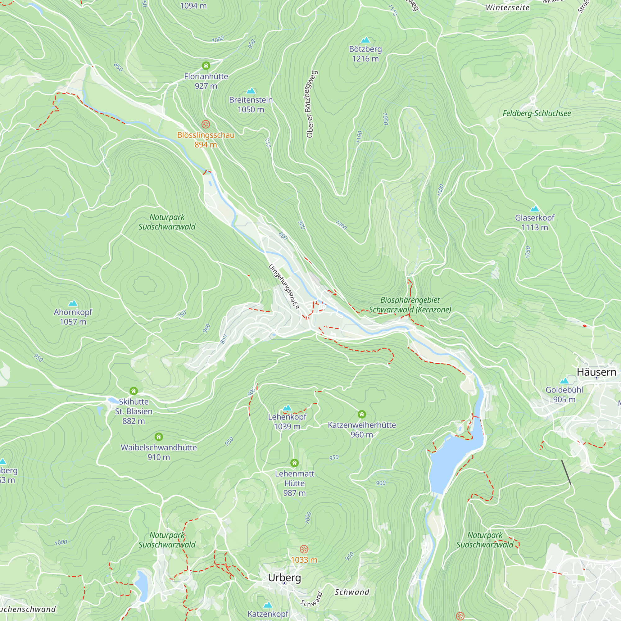 Tourist Information map