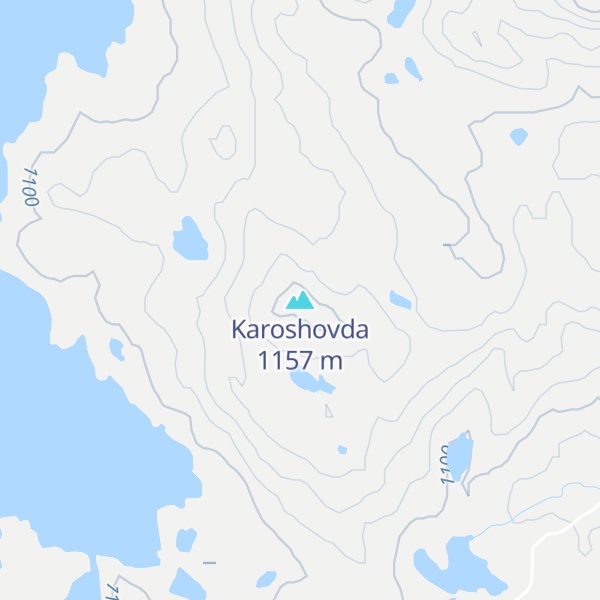 Map of Karoshovda