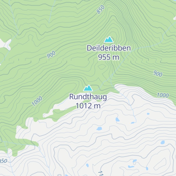 Map of Rundthaug