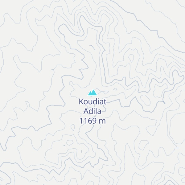 Map of Koudiat Adila