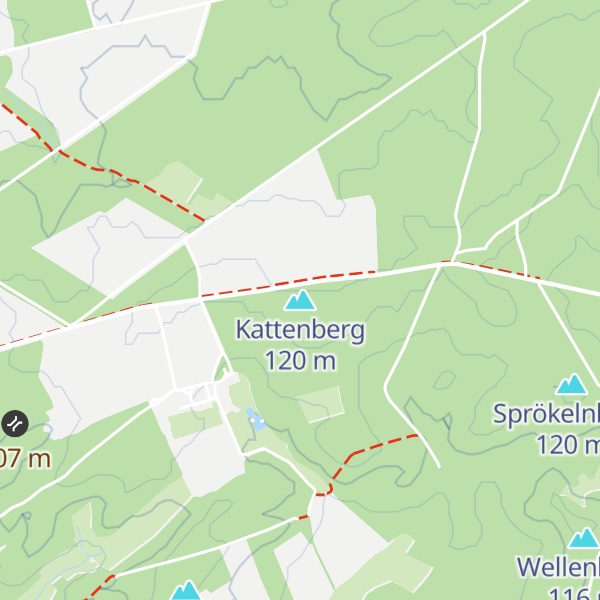 Map of Kattenberg